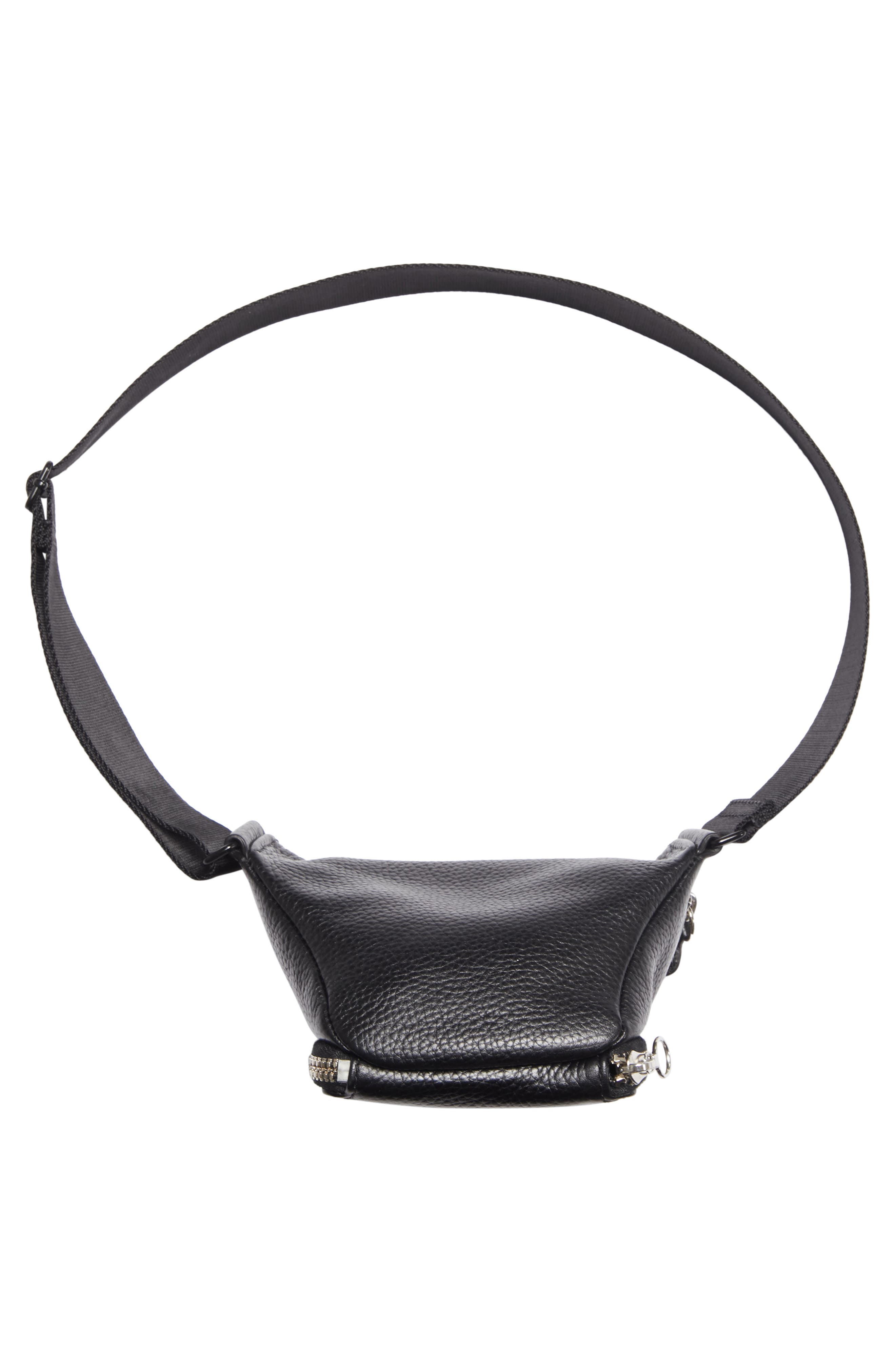 Kara Leather Bum Bag, Alternate, color, 