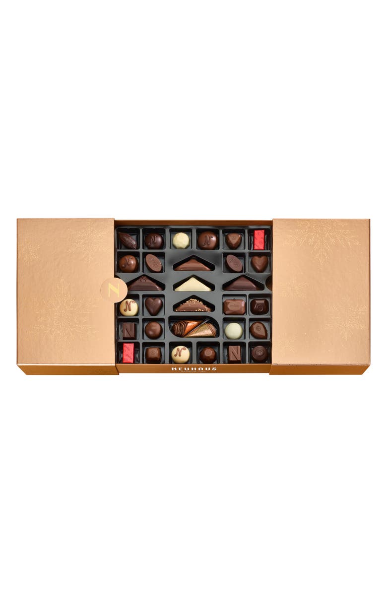 NEUHAUS 62-Piece Festive Chocolate Sharing Box, Main, color, 