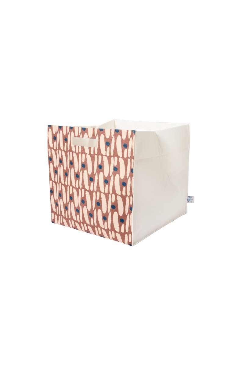 Dance Happy Mosaic Storage Bin, Alternate, color, Rust