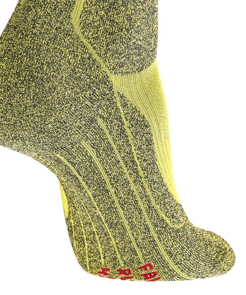 Falke Ru Trail Stabilizing Running Socks In Yellow