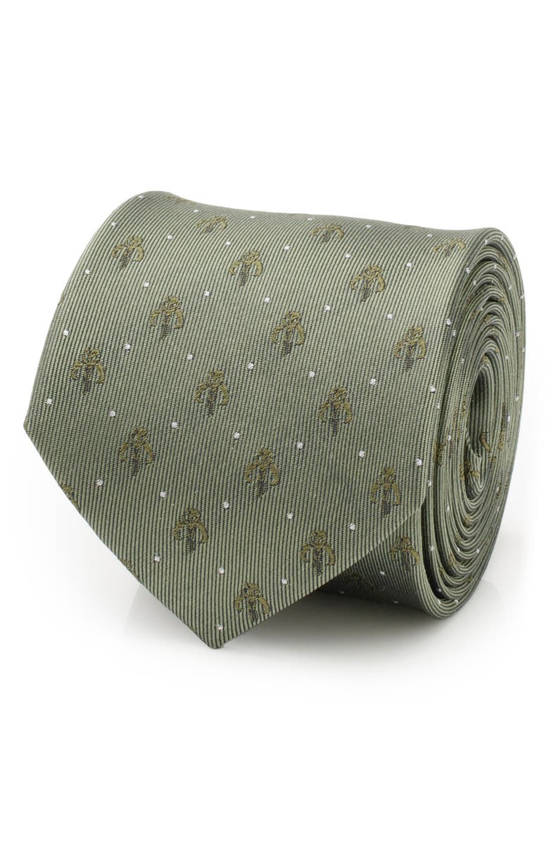 Cufflinks, Inc. Mandalorian Dot Silk Tie, Alternate, color, 