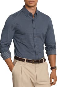 Rhone Commuter Slim Fit Gingham Shirt