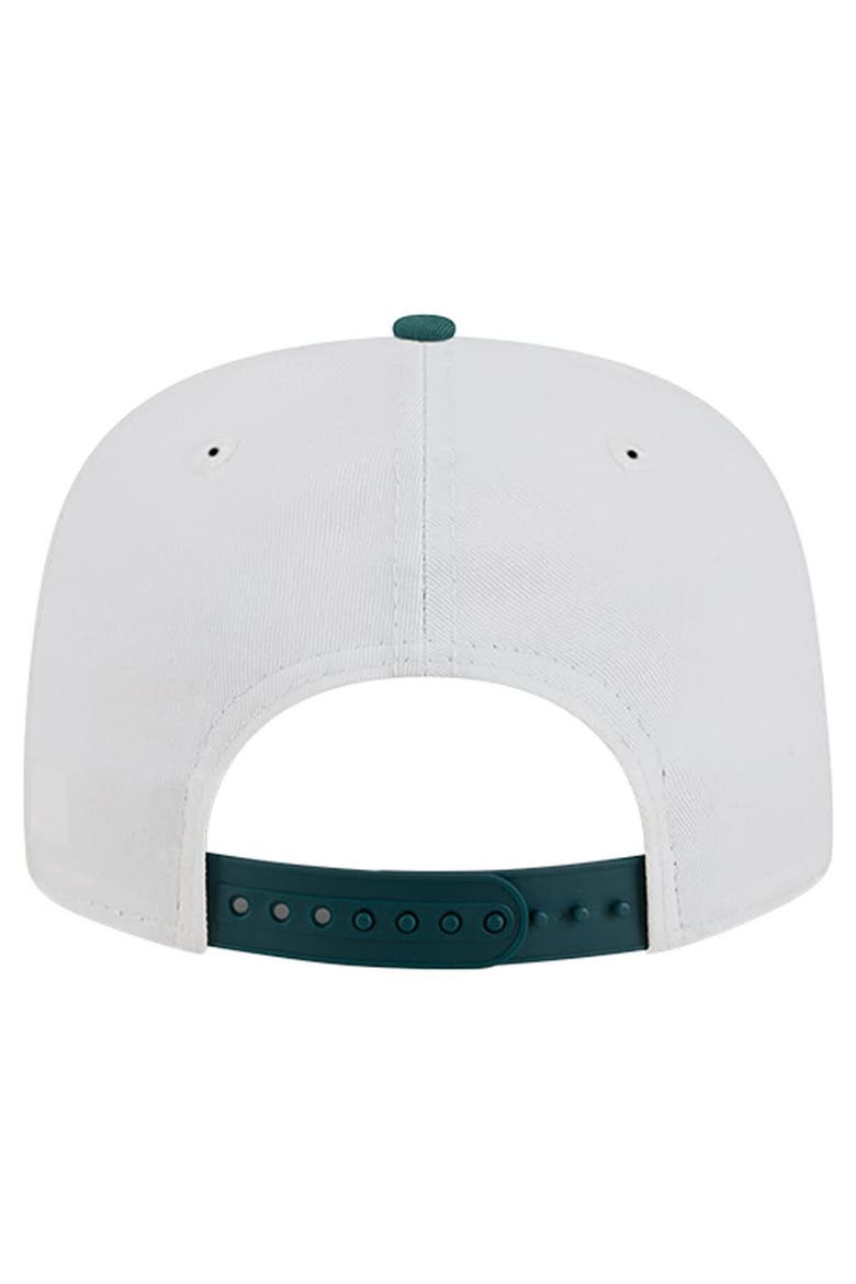 Men's New Era  White Philadelphia Eagles Argyle 19TWENTY Adjustable Hat, Alternate, color, White