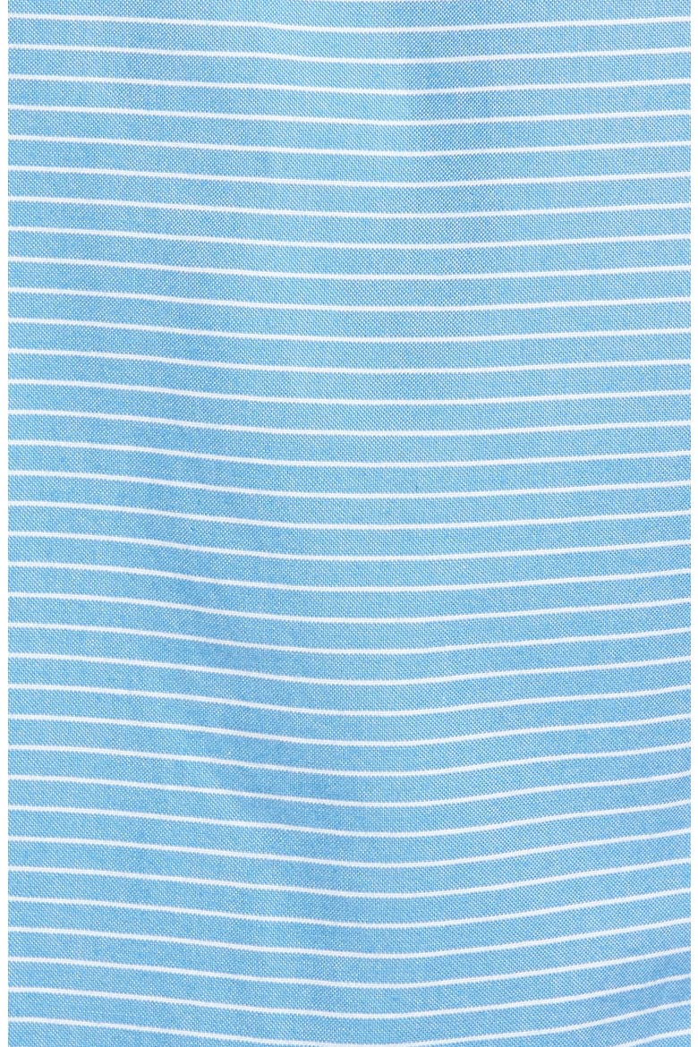 'Clarkson' Trim Fit Short Sleeve Stripe Woven Shirt, Alternate, color, BLUE PARISIAN MACKENZIE STRIPE