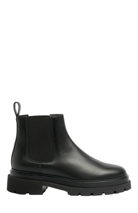 Women's leather Chelsea boot