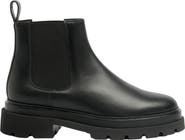 Santoni Women's leather Chelsea boot