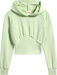 TENLY Kids' Dolman Sleeve French Terry Hoodie