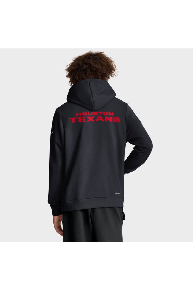 Men's Nike Navy Houston Texans Sideline Initial Home Performance Pullover Hoodie, Alternate, color, Navy