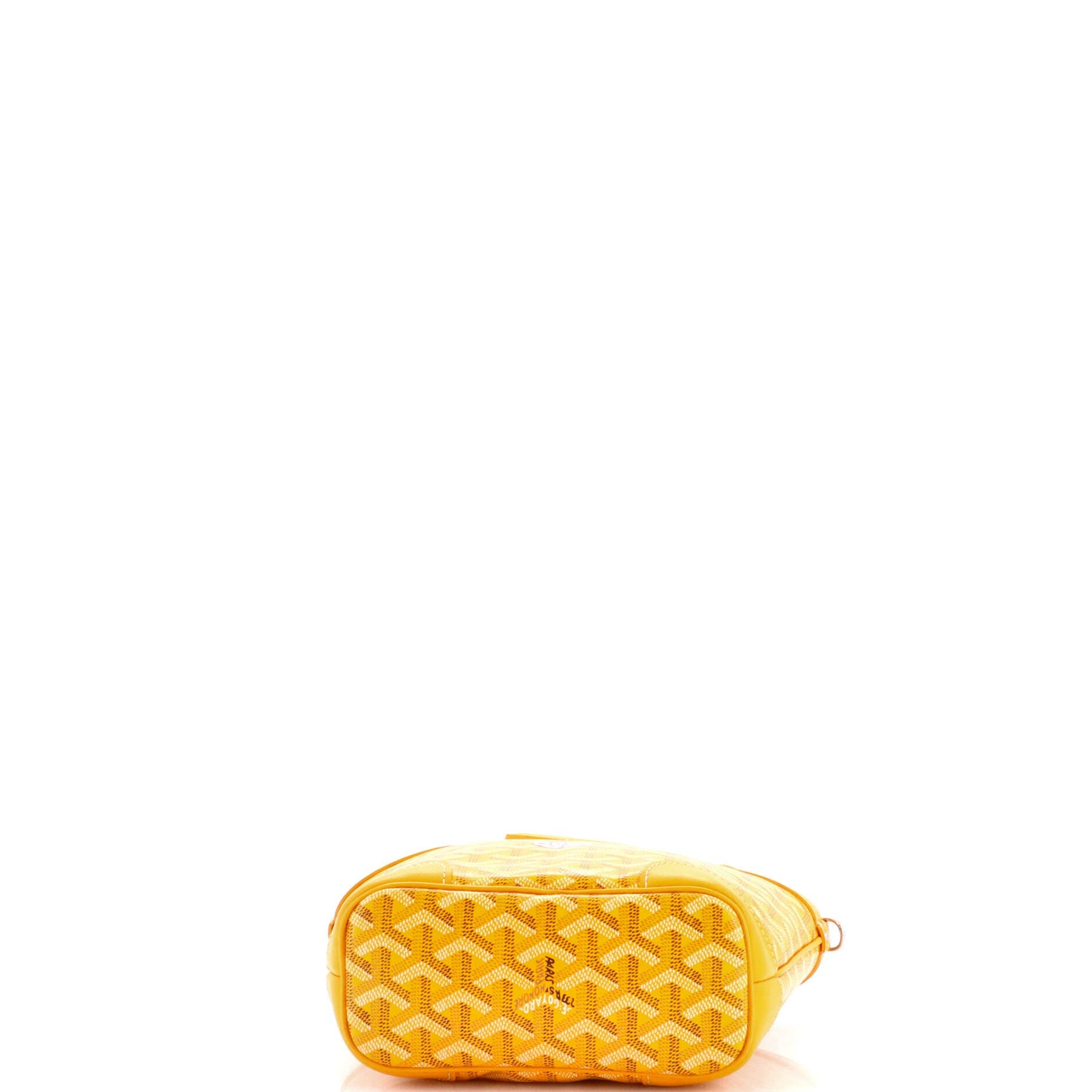 Beluga Bag Printed Coated Canvas Mini, Alternate, color, Yellow