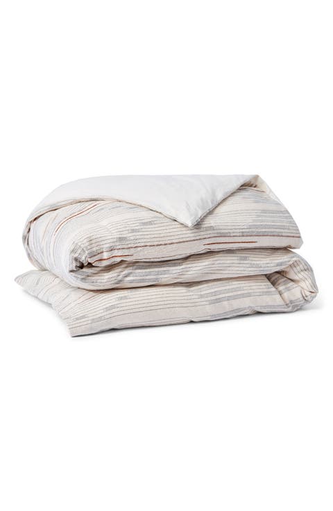 Morelia Jacquard Organic Cotton Duvet Cover