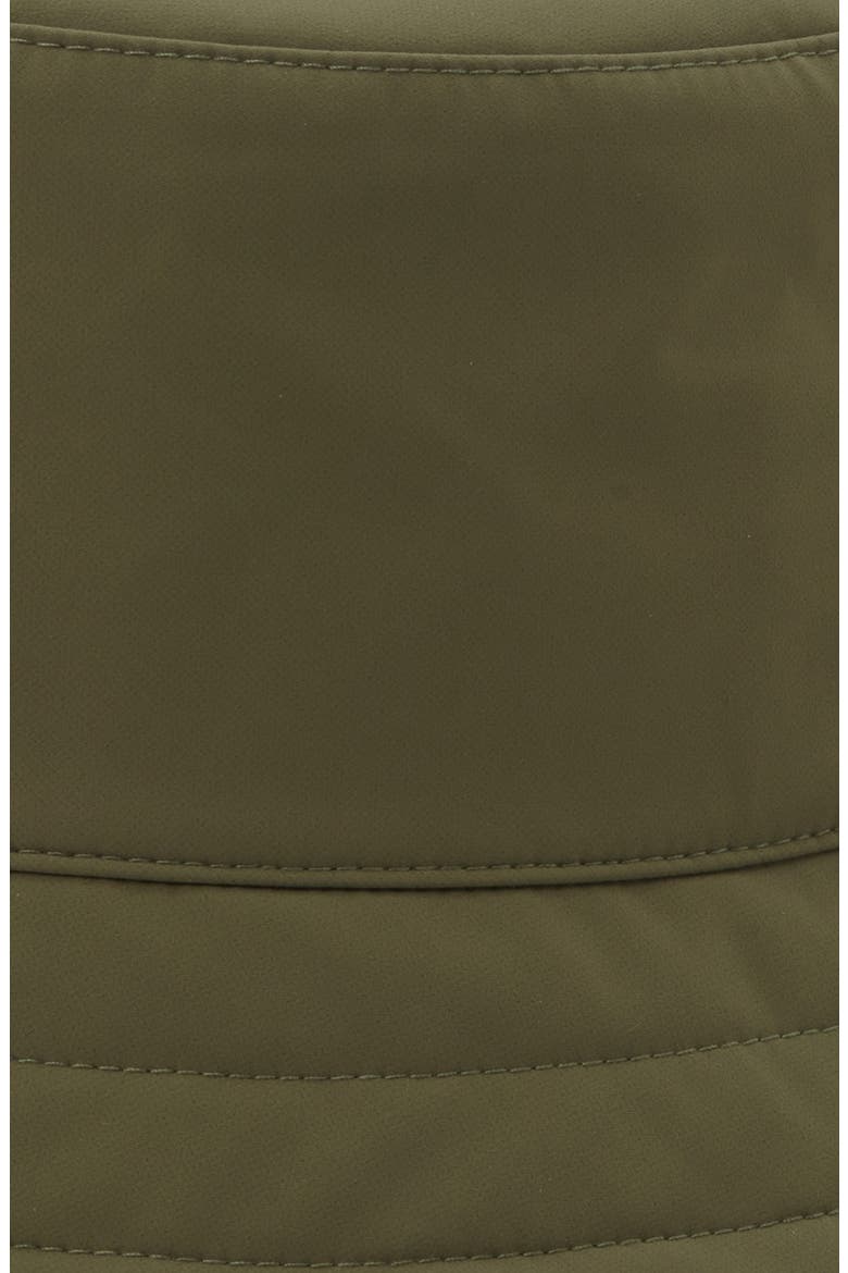 Logo Water Resistant Bucket Hat, Alternate, color, RUSSIAN OLIVE