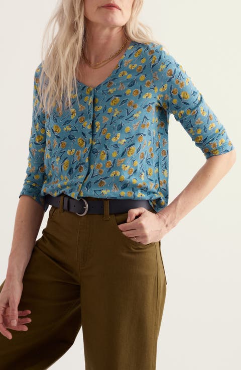 Studio Glass Organic Cotton Top