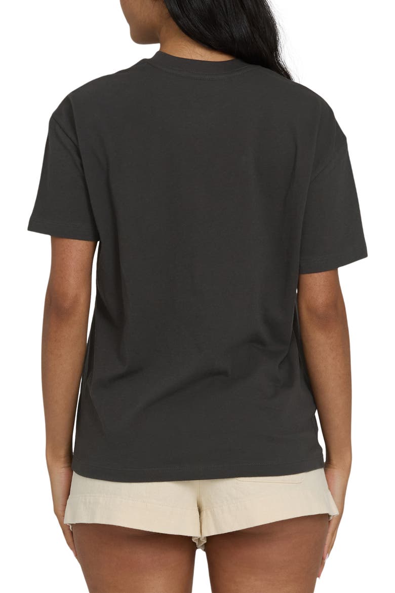 Rays of Joy Graphic Cotton T-Shirt, Alternate, color, OFF BLACK