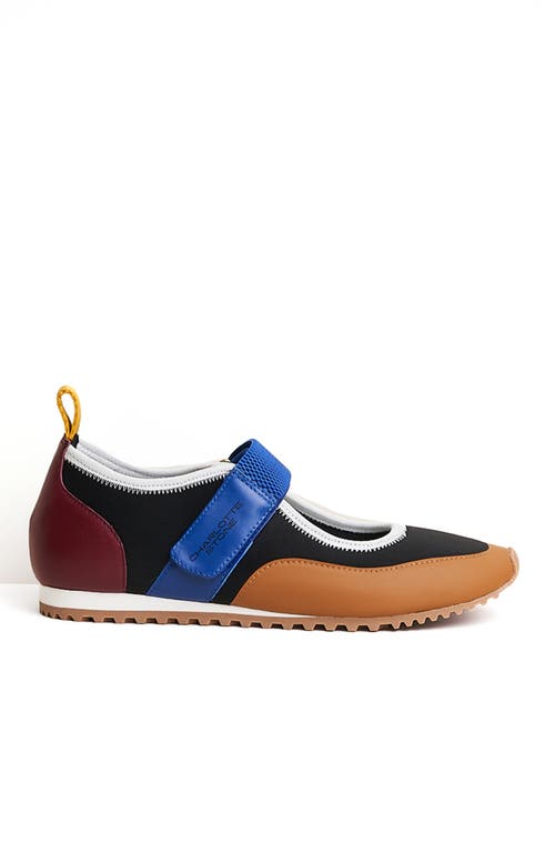 Charlotte Stone Mable Mismatched Ballet Sneaker In Multi
