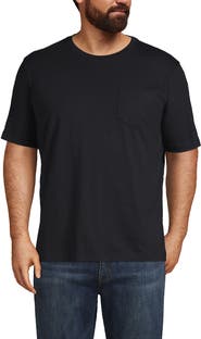 Lands' End Super-T Short Sleeve T-Shirt with Pocket