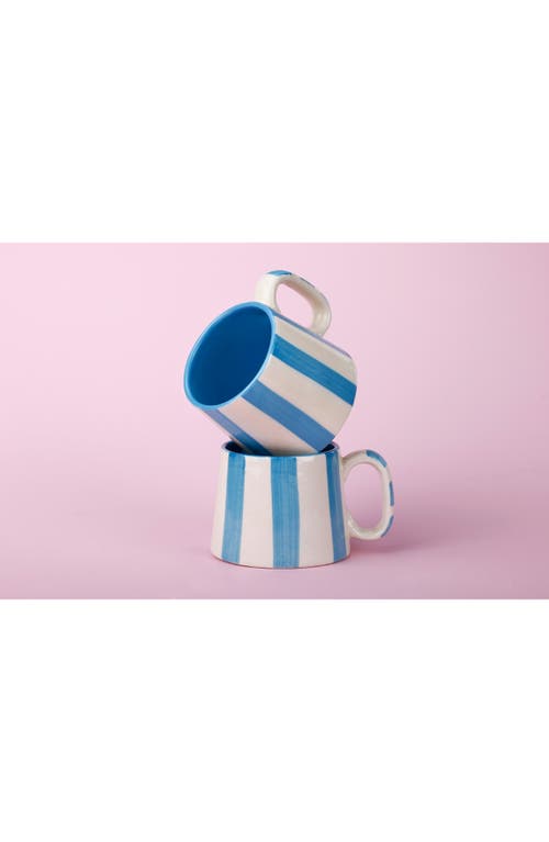 CASA AMAROSA CASA AMAROSA STRIPE MUG