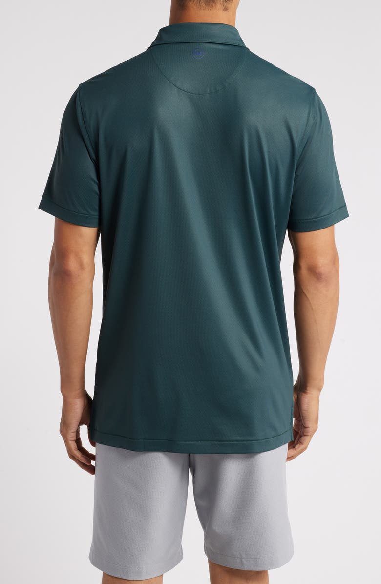 Peter Millar Beelman Microprint Performance Jersey Polo, Alternate, color,