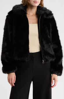 Faux Fur Crop Jacket