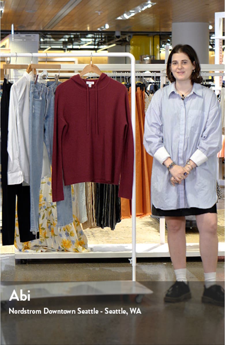 Wool & Cashmere Knit Hoodie, sales video thumbnail