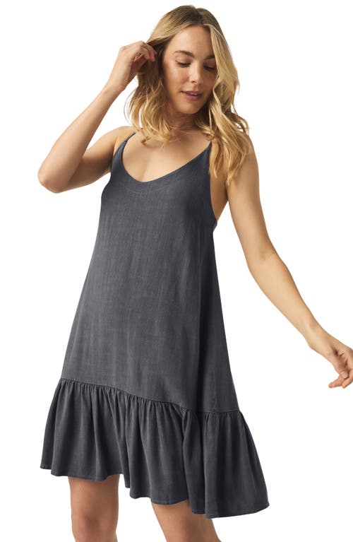 Splendid Gisele Mini Dress In Black In Black