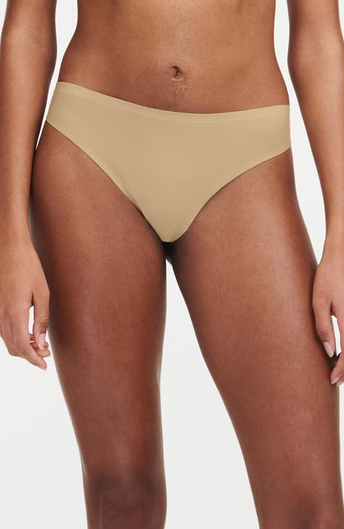 Chantelle Lingerie 3-pack Soft Stretch Thongs In Beige