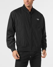 PHILIPP PLEIN Nylon Bomber Jacket Men