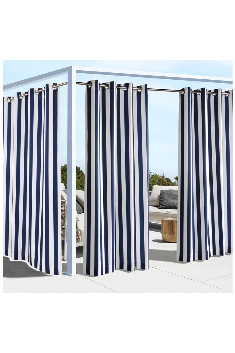 Outdoor Window Panel, Alternate, color, NAVY
