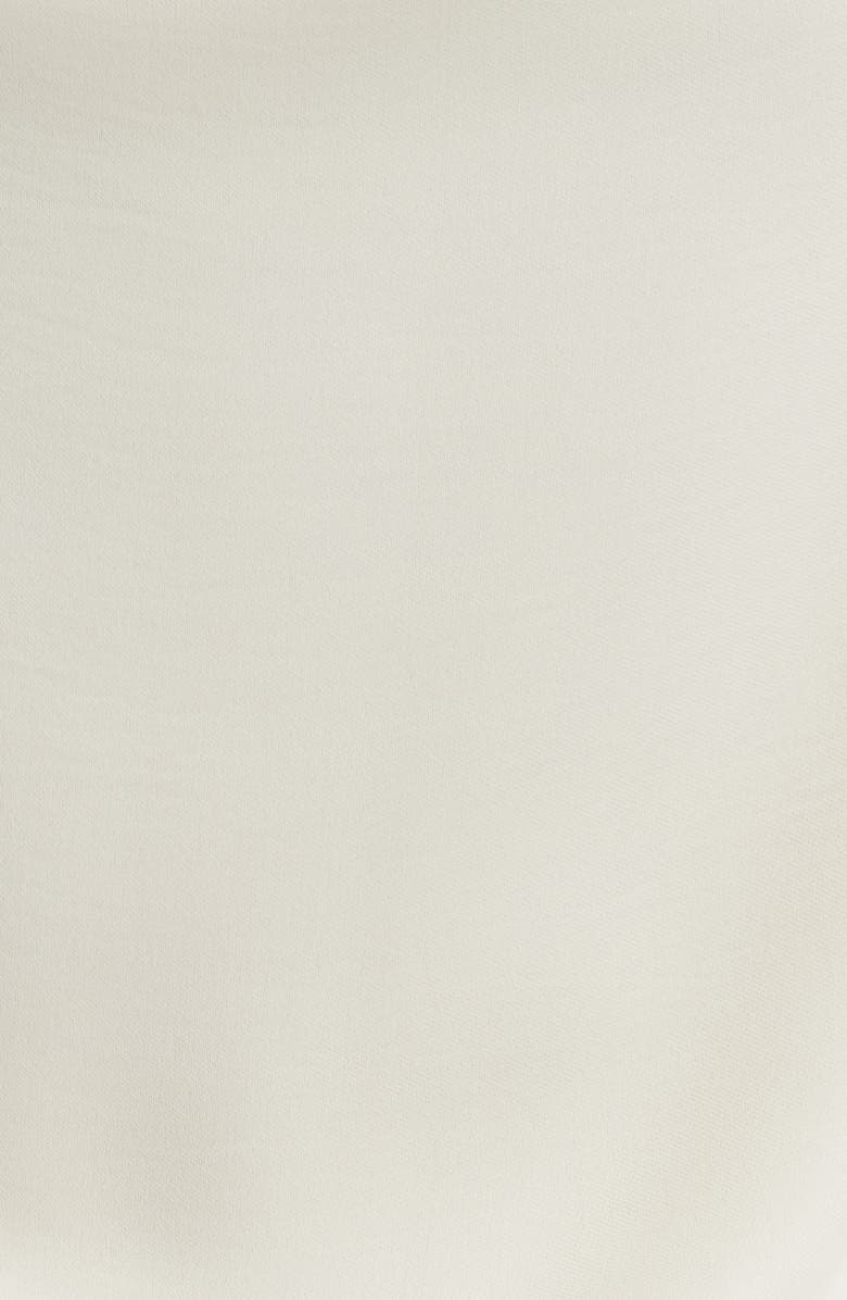 rag & bone Julie Mock Neck Sleeveless Satin Top, Alternate, color, Ivory