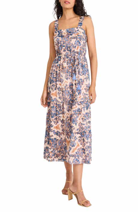 Floral Print Sleeveless Dress