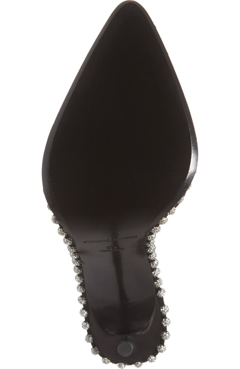 Alexander Wang Rina Crystal Chain Slingback Pump, Alternate, color,