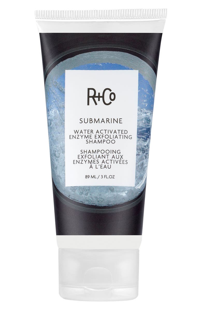 R+Co Submarine Water Activated Enzyme Exfoliating Shampoo, Main, color, 