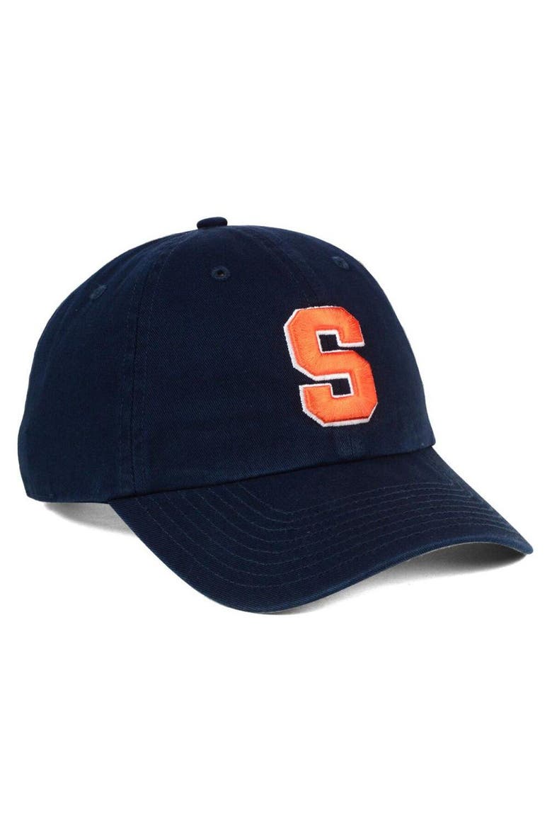 Men's '47 Navy Syracuse Orange Clean Up Adjustable Hat, Alternate, color, Navy