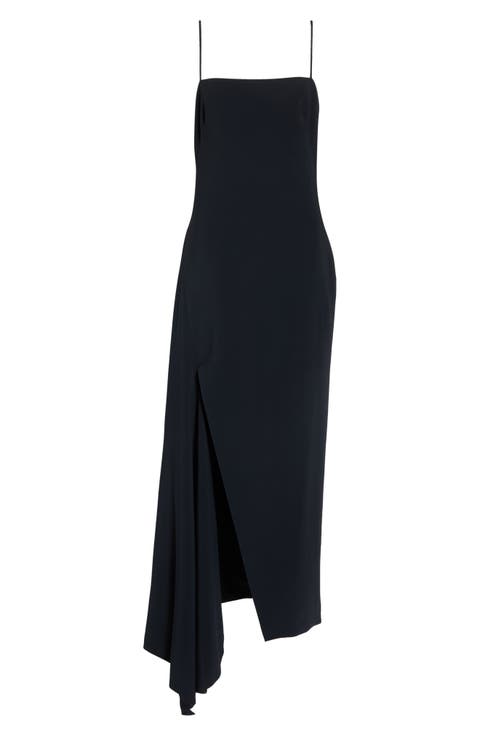 Sliced Long Slit Gown