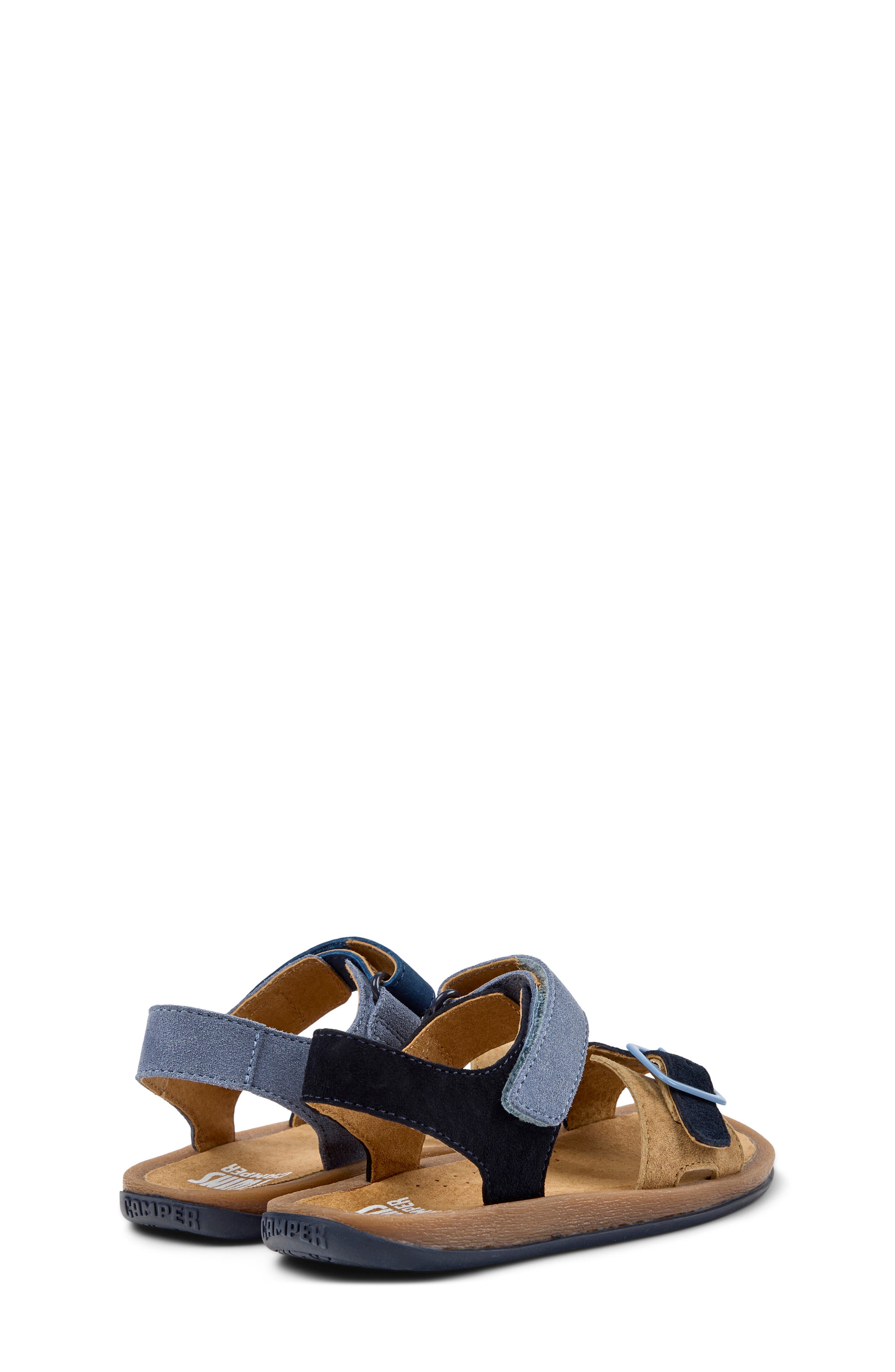 Camper Kids' Bicho Twins Mismatch Sandal, Alternate, color, Multi - Blue