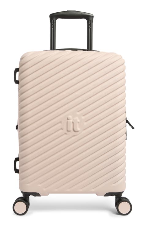 Pleating 21-Inch Hardside Carry-On Luggage