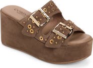 Cordani Jayne Platform Wedge Slide Sandal