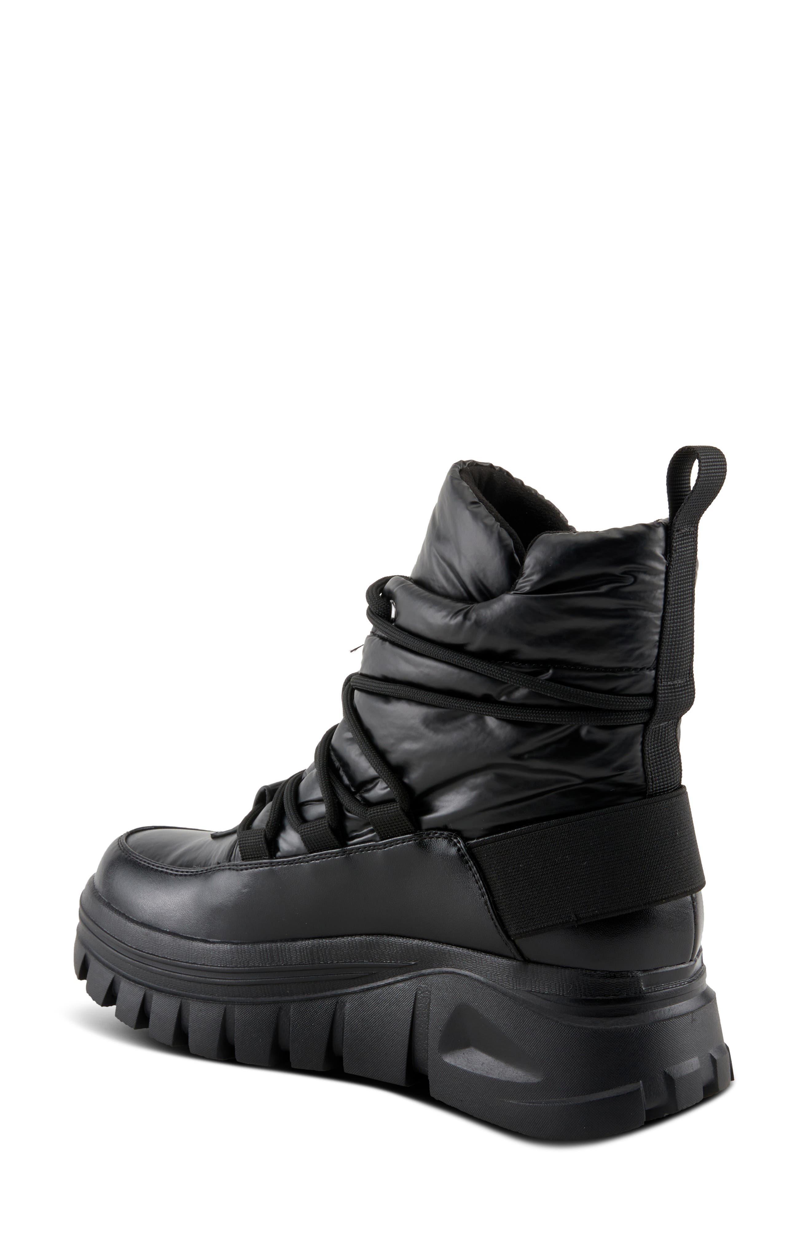 AZURA BY SPRING STEP Snowstorm Boot, Alternate, color, Black Multi