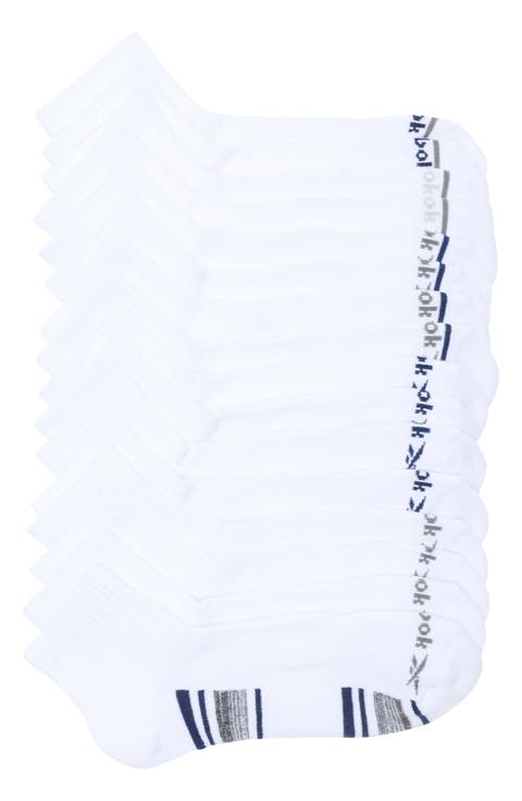 8-Pack Assorted Terry Quarter Socks
