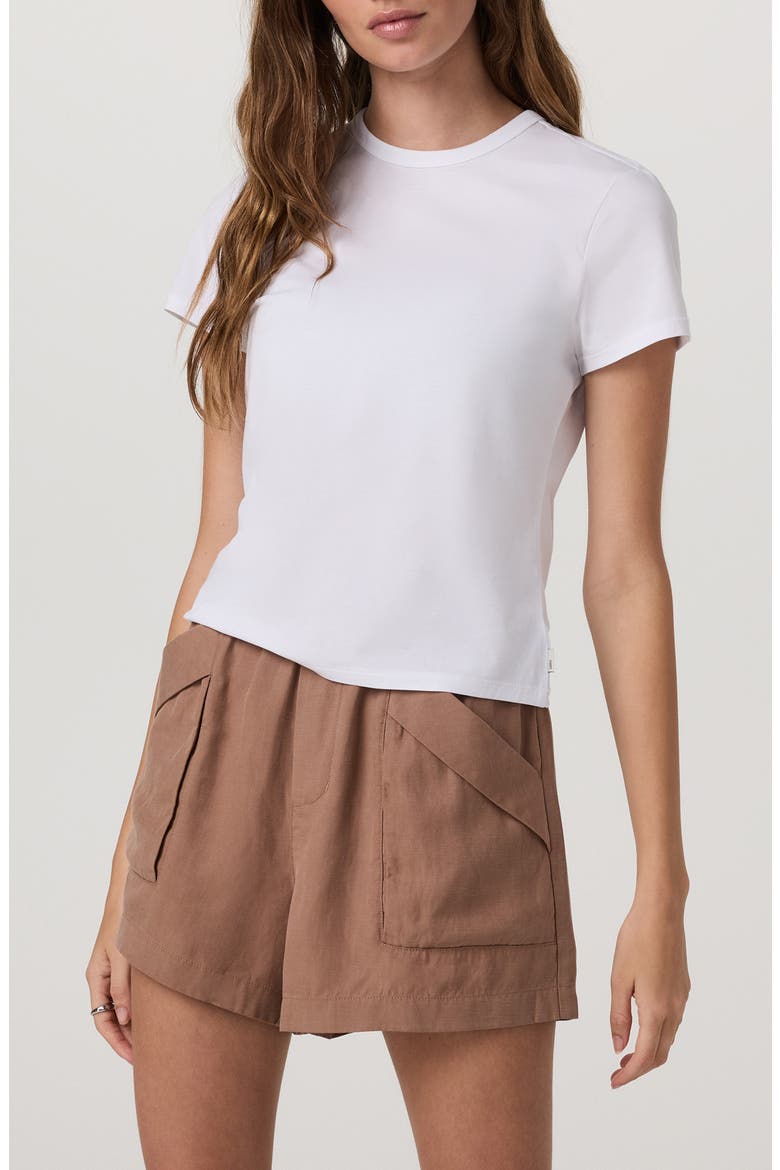 Feather Classic T-Shirt, Main, color, WHITE