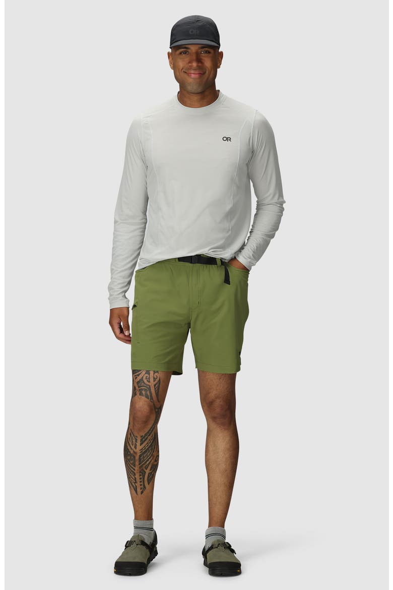 Ferrosi Ripstop Shorts, Alternate, color, WILLOW