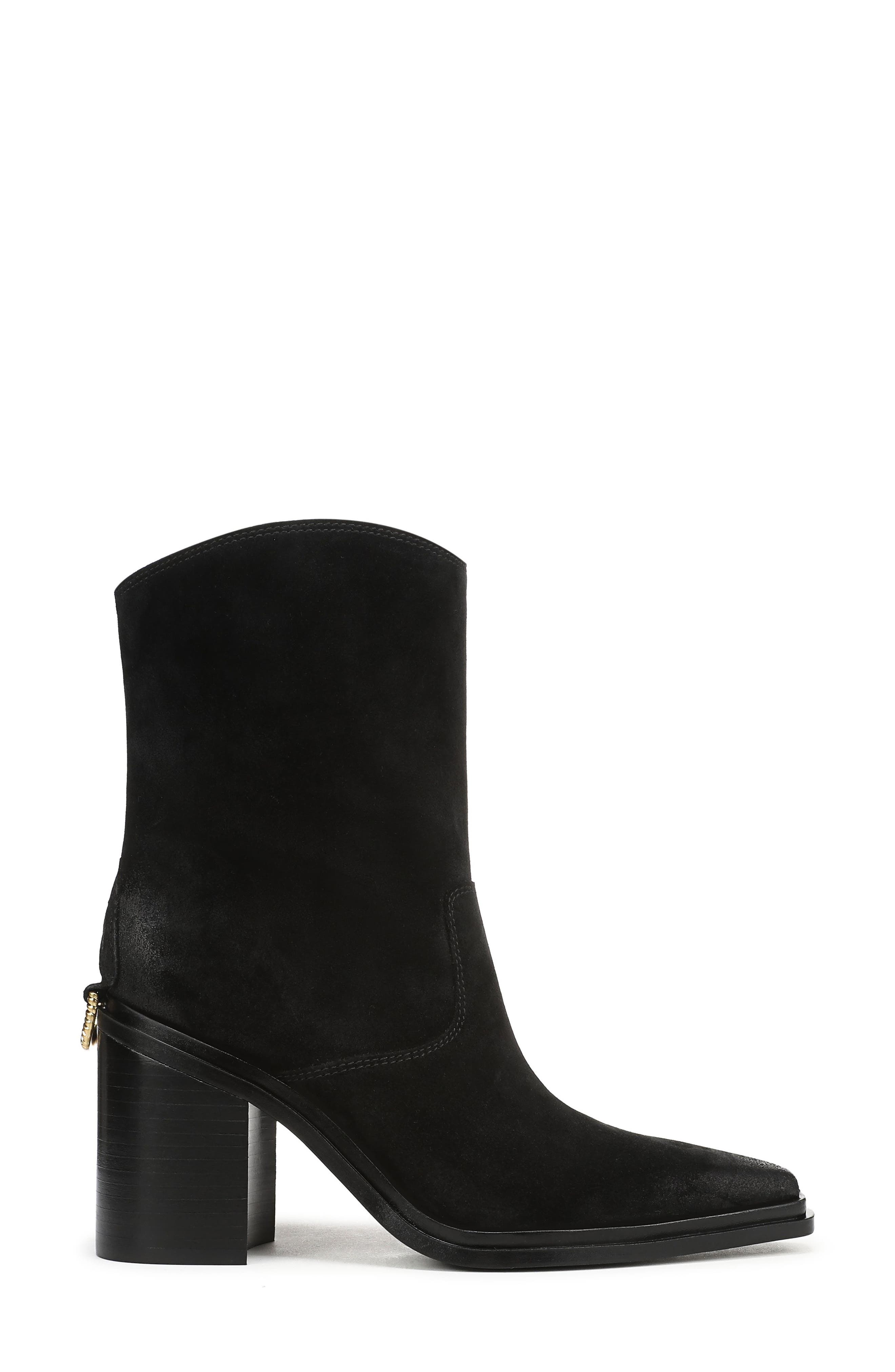 Laken Block Heel Bootie, Alternate, color, BLACK LEATHER