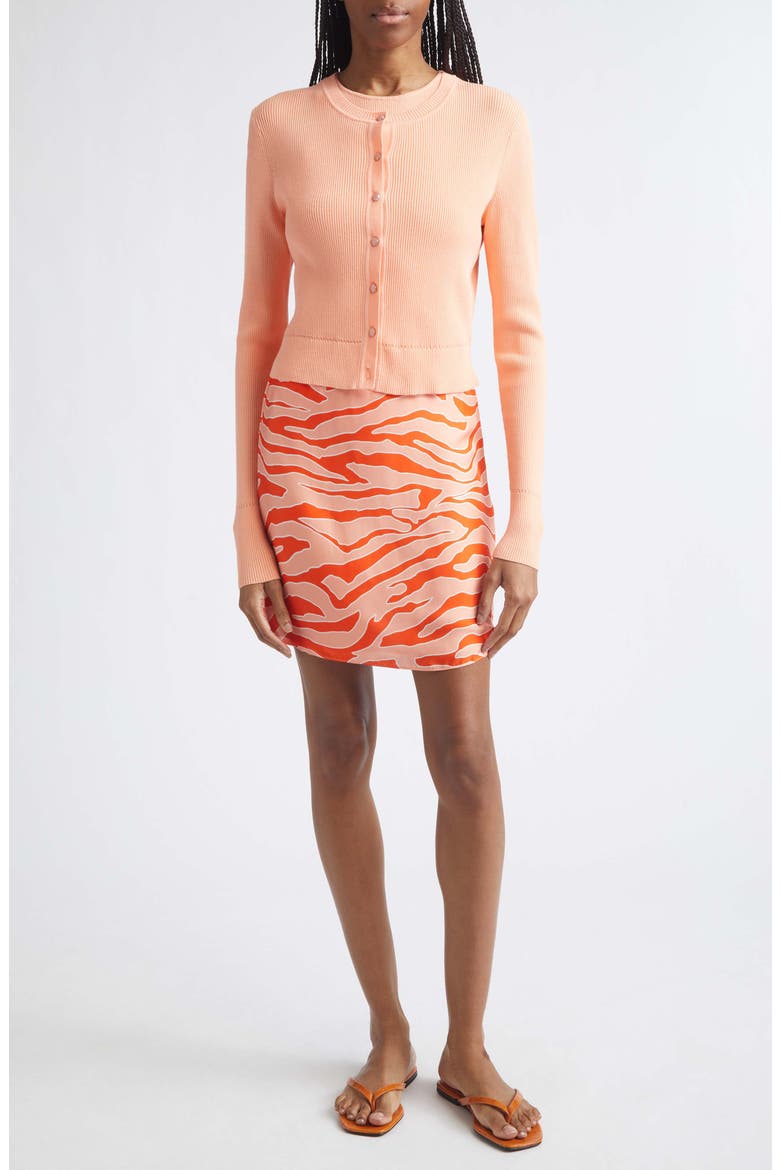 Zoe Crop Cardigan, Alternate, color, SHERBERT
