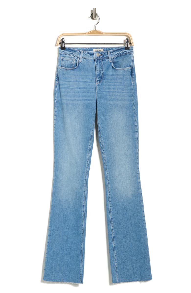 L'AGENCE Ruth Raw Hem Straight Leg Jeans, Alternate, color, Calloway