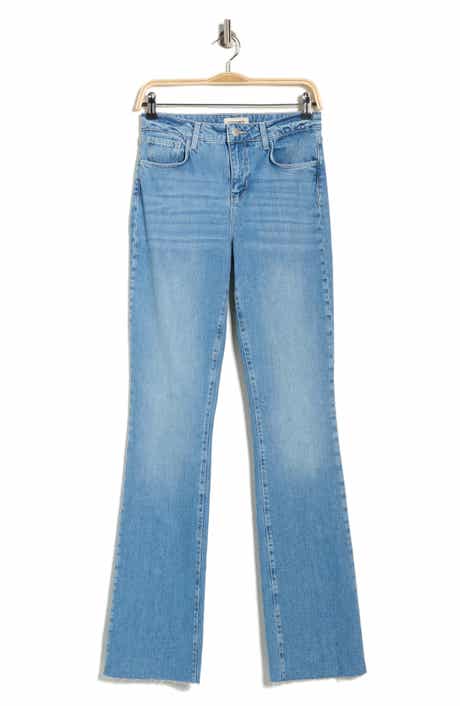 L'AGENCE Ruth Raw Hem Straight Leg Jeans