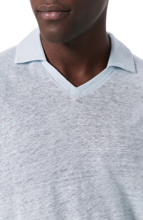 Rag & Bone Johnny Linen Polo Shirt