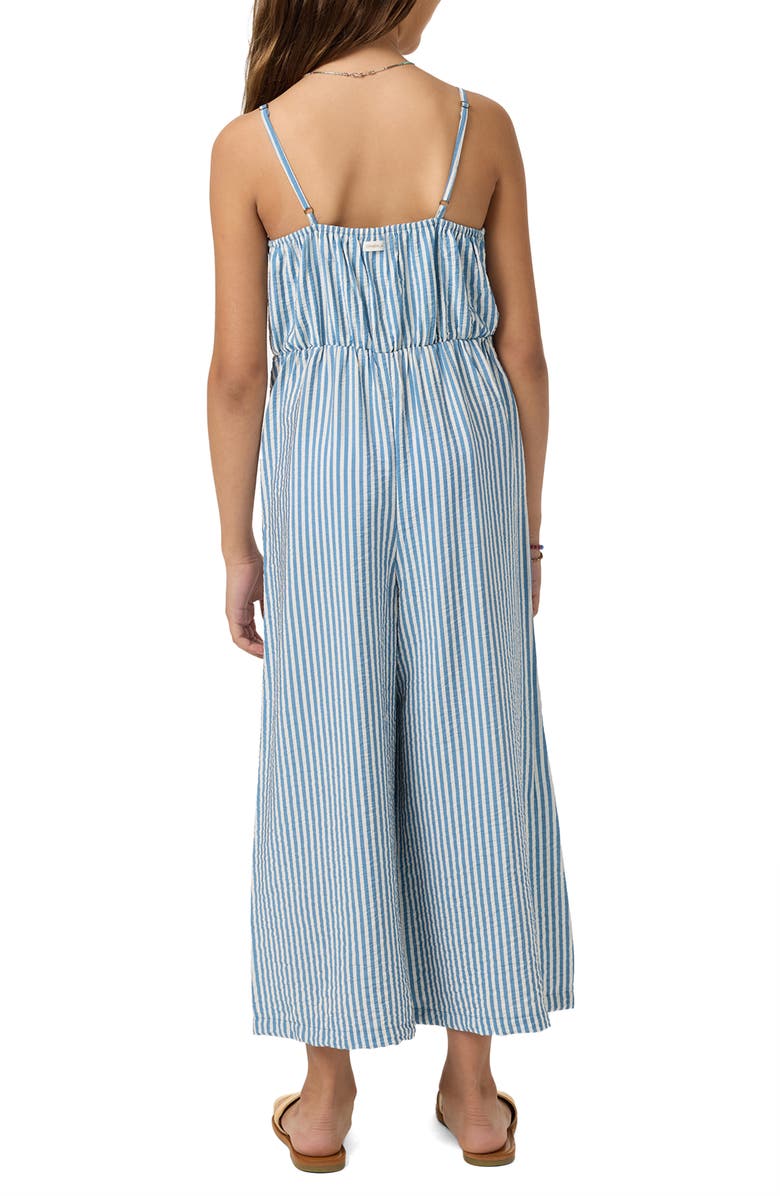 O'Neill Kids' Miko Stripe Jumpsuit, Alternate, color, Tofu