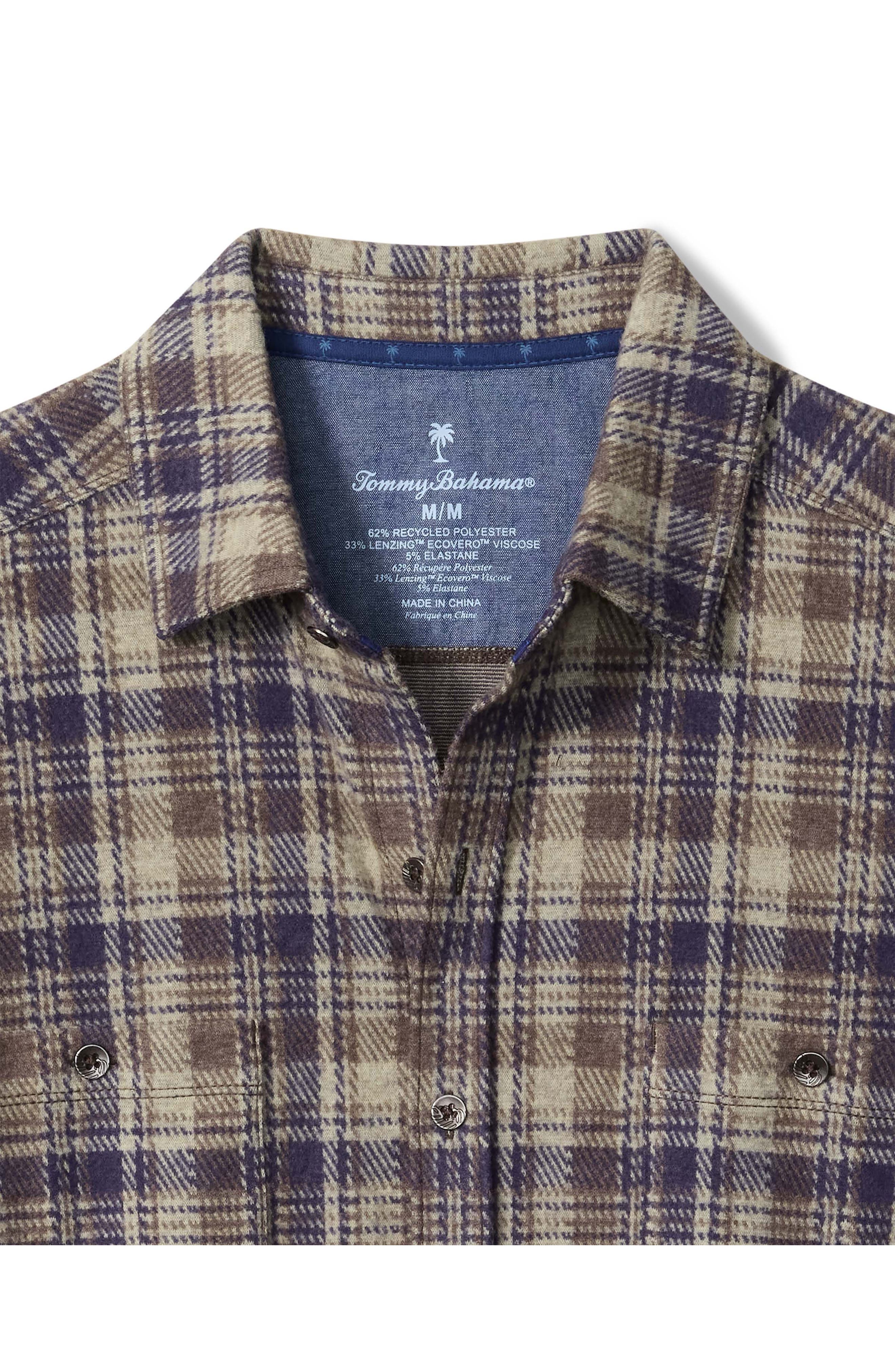 Fireside Tahoe Plaid Flannel Button-Up Shirt - image 2