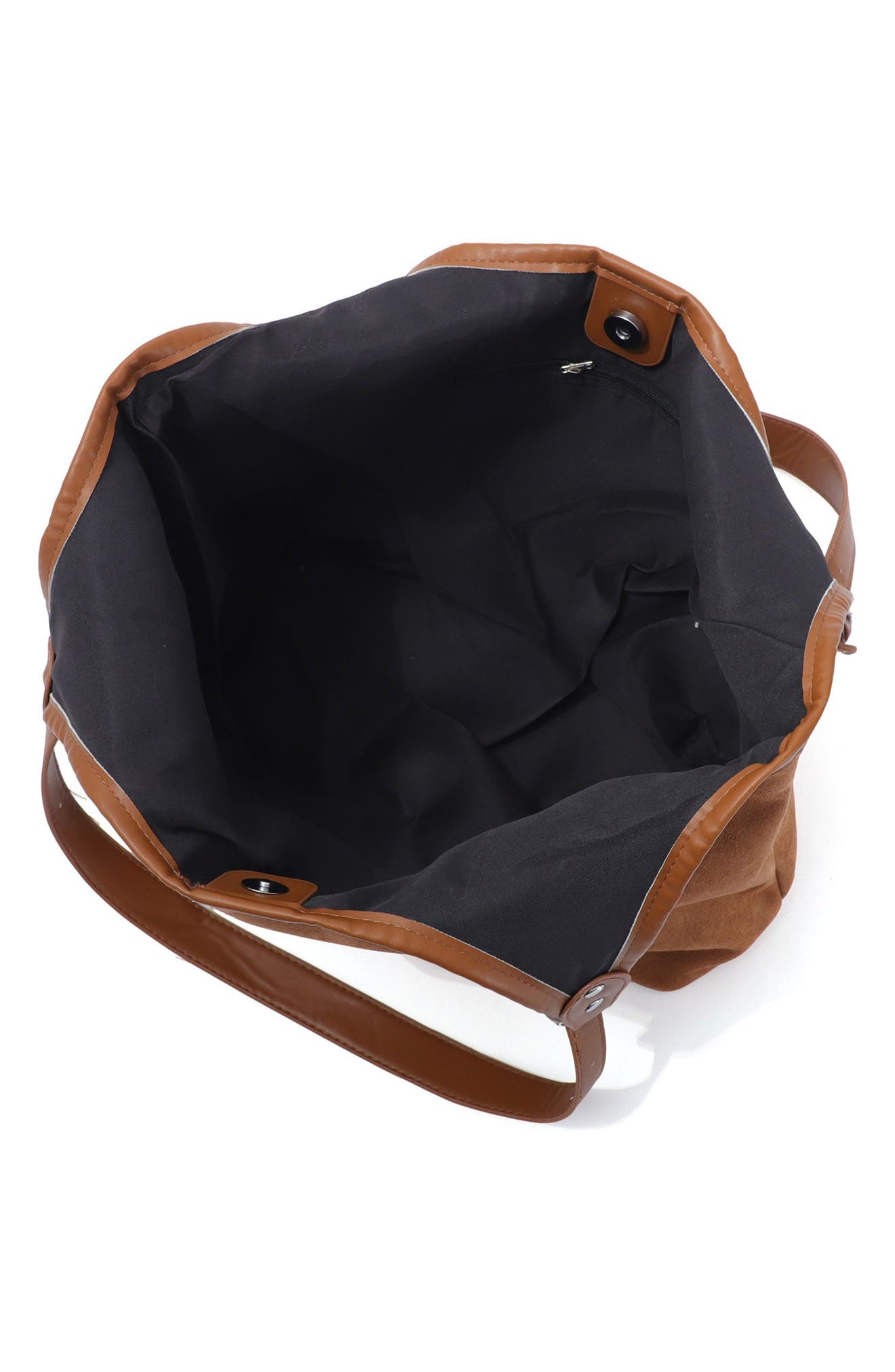 Adornia Rust Brown Shoulder Bag, Alternate, color, Brown