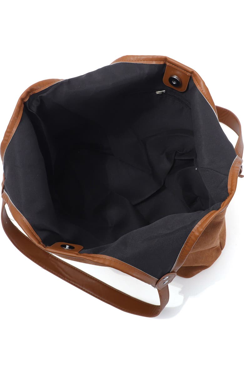 Adornia Rust Brown Shoulder Bag, Alternate, color, Brown