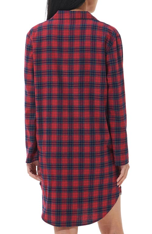Barbour Etta Tartan Brushed Cotton Nightshirt
